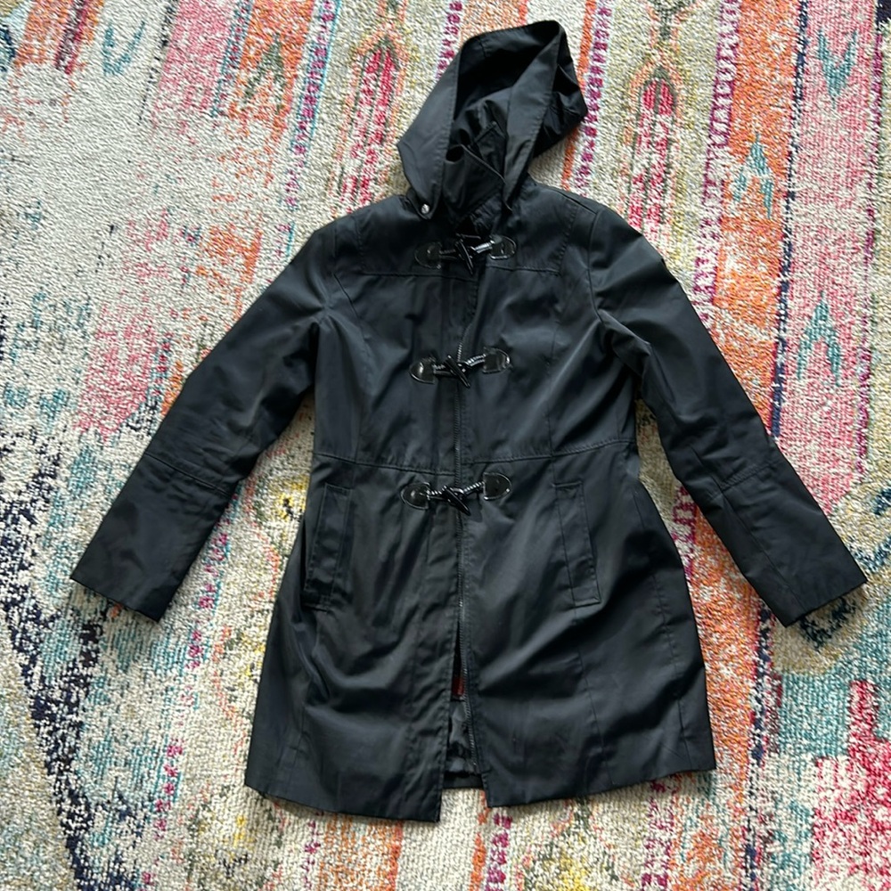 Women’s Small Nautica Raincoat - Black